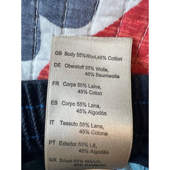 Scotch & Soda Men’s Tapered Fit Navy Wool Blend Pants Size: Small - Picture 7 of 10